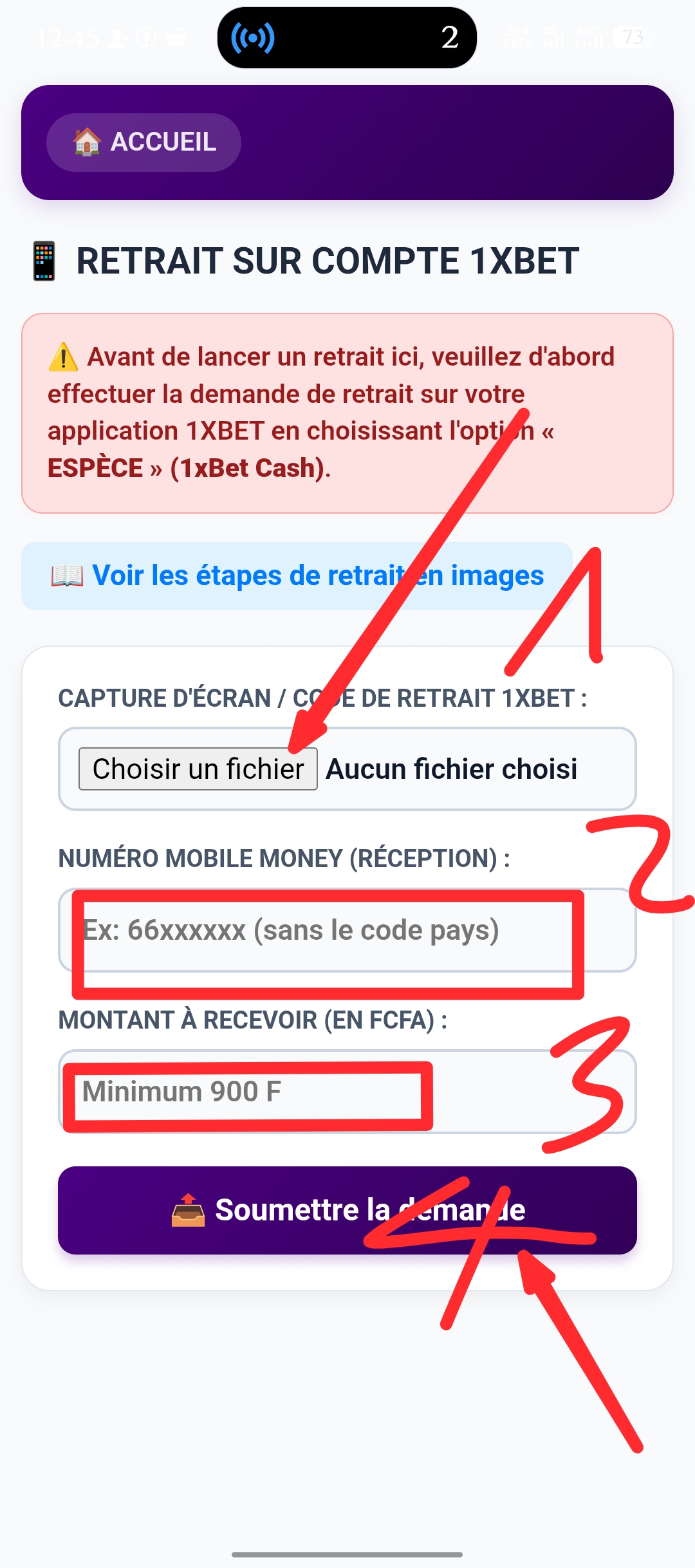Étape 10